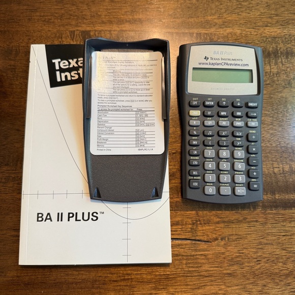 Texas Instruments Calculator - BA II Plus - Picture 2 of 7